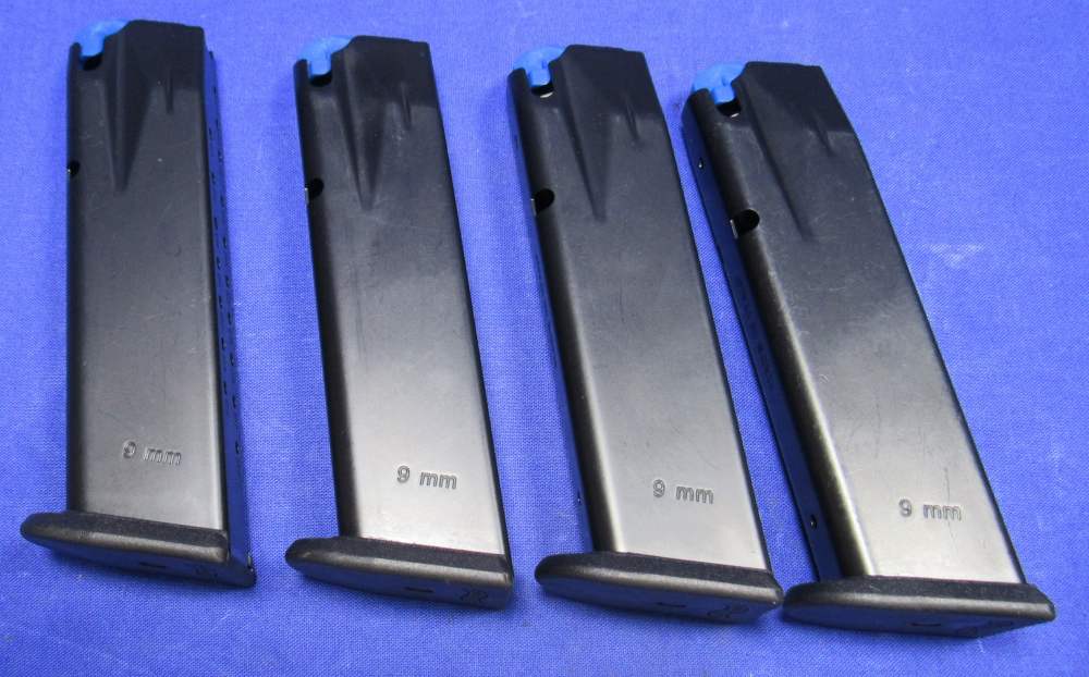 Lot of Four Walther PDP F-Series 9mm 18-Round Magazines - Factory Original-img-3