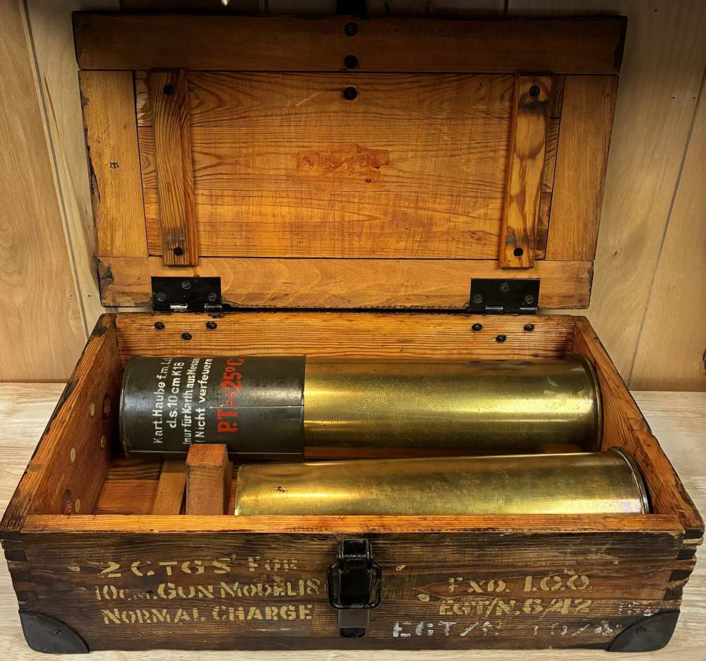 *RARE* 10CM GERMAN / 105MM M14 PROTOTYPE ABERDEEN PROVING GROUNDS 1/1-img-0