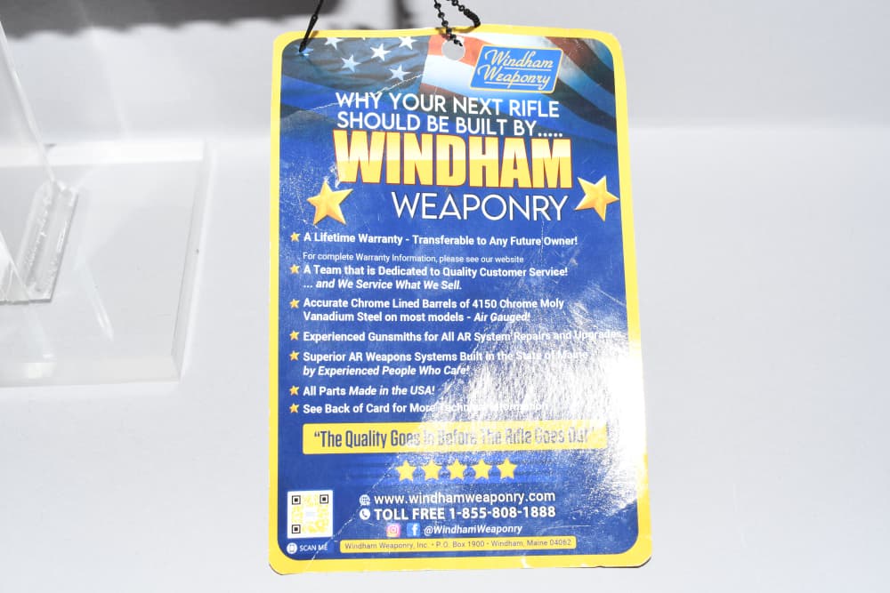 Wonderful Windham Weaponry WW-15 AR-15 Semi Auto Rifle 300 Blackout W Case-img-2