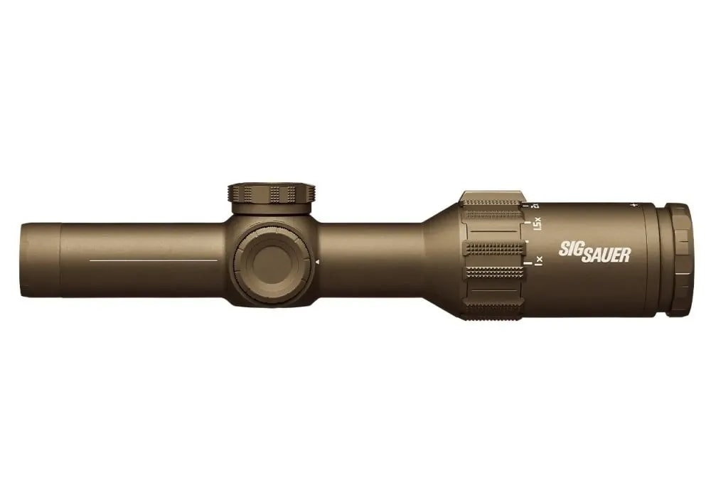 Sig Sauer TANGO6T - 1-6X24mm FFP Illuminated Riflescope DWLR6 Reticle FDE-img-2