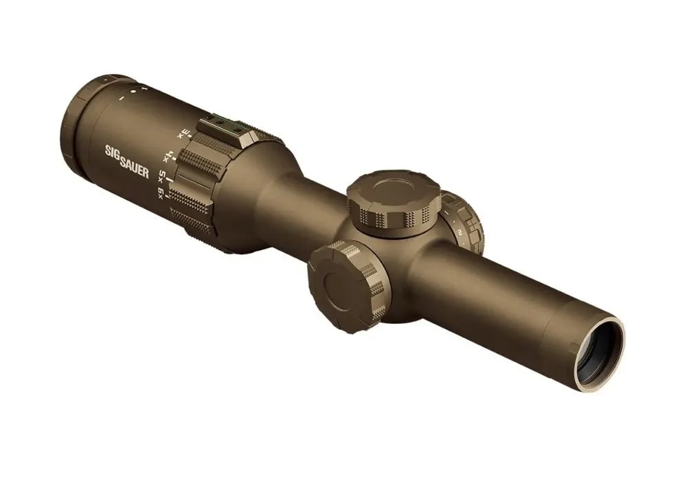 Sig Sauer TANGO6T - 1-6X24mm FFP Illuminated Riflescope DWLR6 Reticle FDE-img-1