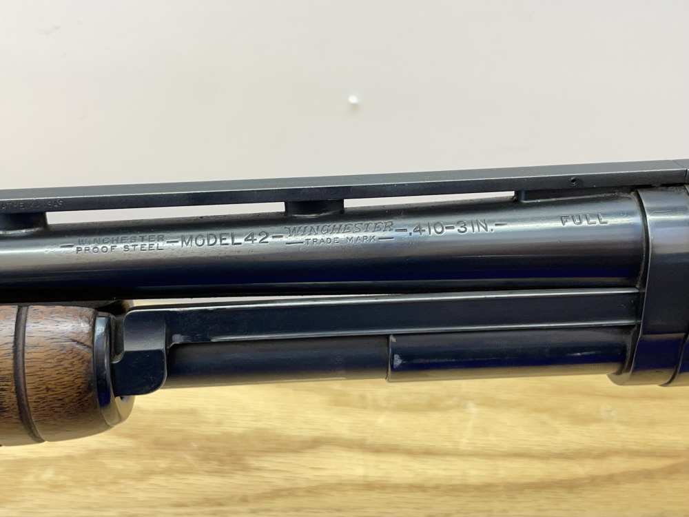 1933 Winchester Model 42 .410 Bore 26" Blue *FIRST YEAR PRODUCTION MODEL*-img-21