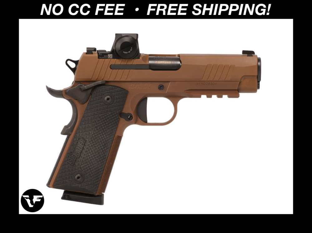 SIG SAUER 1911 X Carry 45 ACP Romeo-X Red Dot Included - 2 Mags - 8rd - NEW-img-0