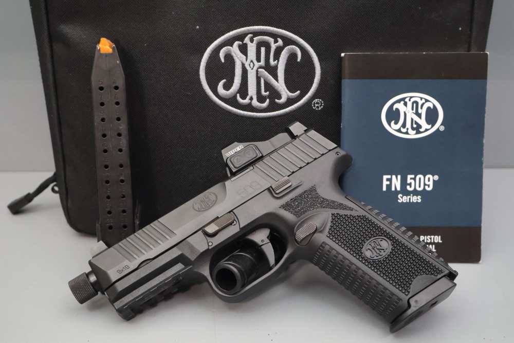 FNH 509 Tactical OR 4.5" 9mm w/Soft Case & Optic -img-0