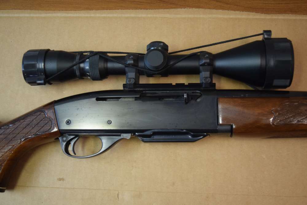 Remington 742, 30-06, 22" bbl, Tasco 3-9 Scope, 1 Mag, VG Cond.-img-1