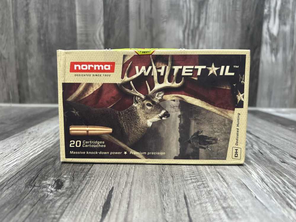20 Rounds Norma 7MM Rem mag WhiteTail DH Ammunition 9.7 G 150GR-img-0