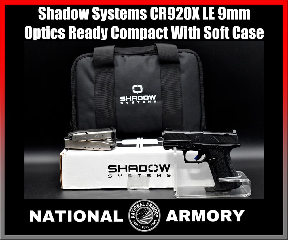 Shadow Systems CR920X LE 9mm Optics Ready 15+1 Compact Carry Pistol-img-0