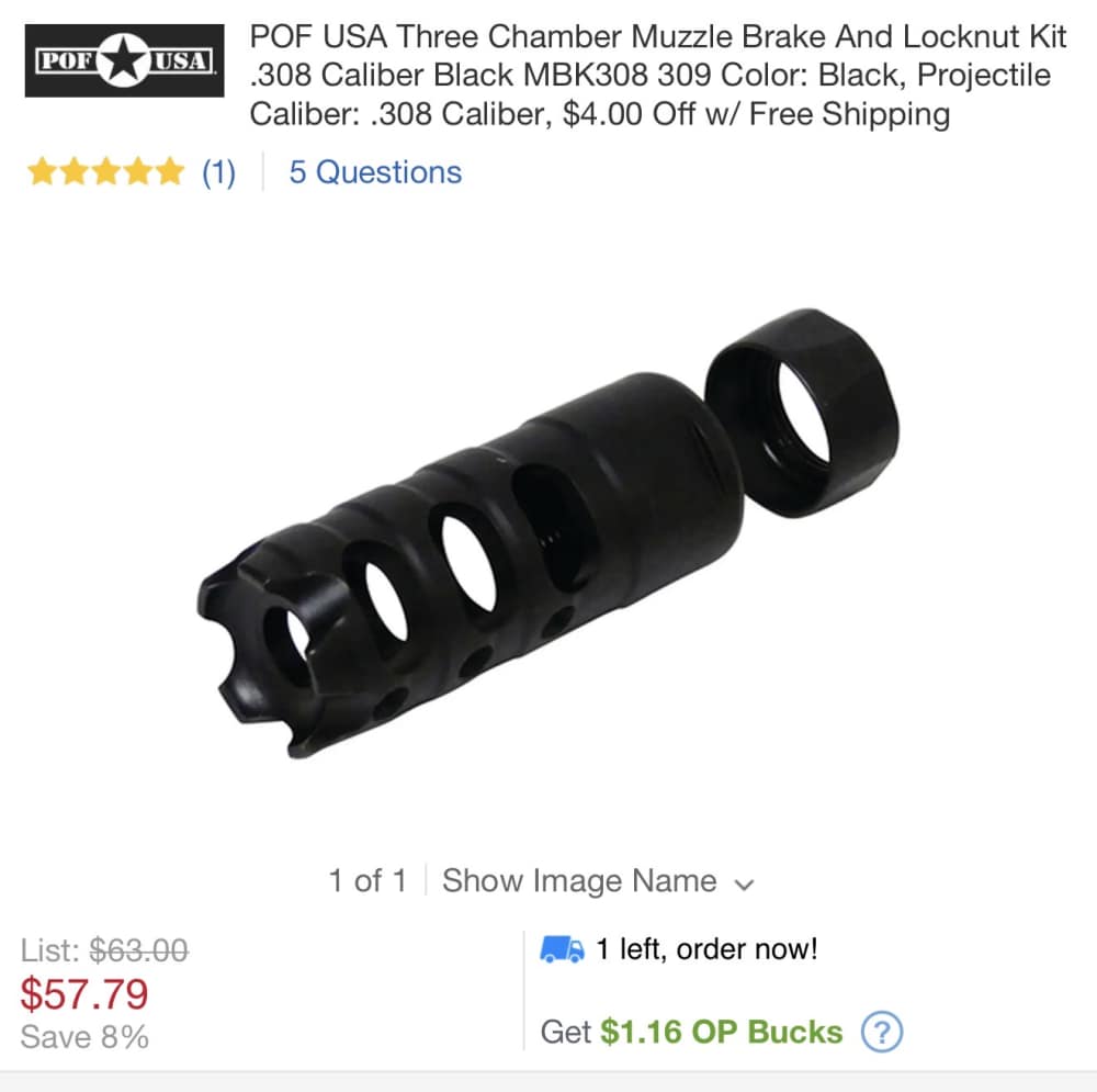 POF USA .308 Muzzle Brake-img-0