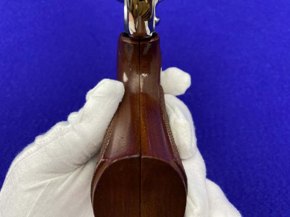 1965 Colt Python .357 Magnum Nickel 6" *NICKEL PYTHON w/ HOLLOW UNDERLUG*-img-31