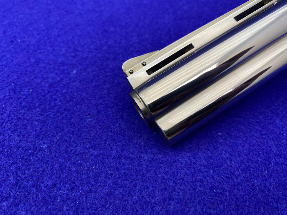 1965 Colt Python .357 Magnum Nickel 6" *NICKEL PYTHON w/ HOLLOW UNDERLUG*-img-11