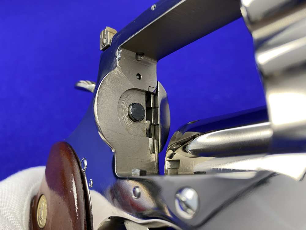 1965 Colt Python .357 Magnum Nickel 6" *NICKEL PYTHON w/ HOLLOW UNDERLUG*-img-41