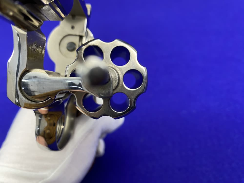 1965 Colt Python .357 Magnum Nickel 6" *NICKEL PYTHON w/ HOLLOW UNDERLUG*-img-40