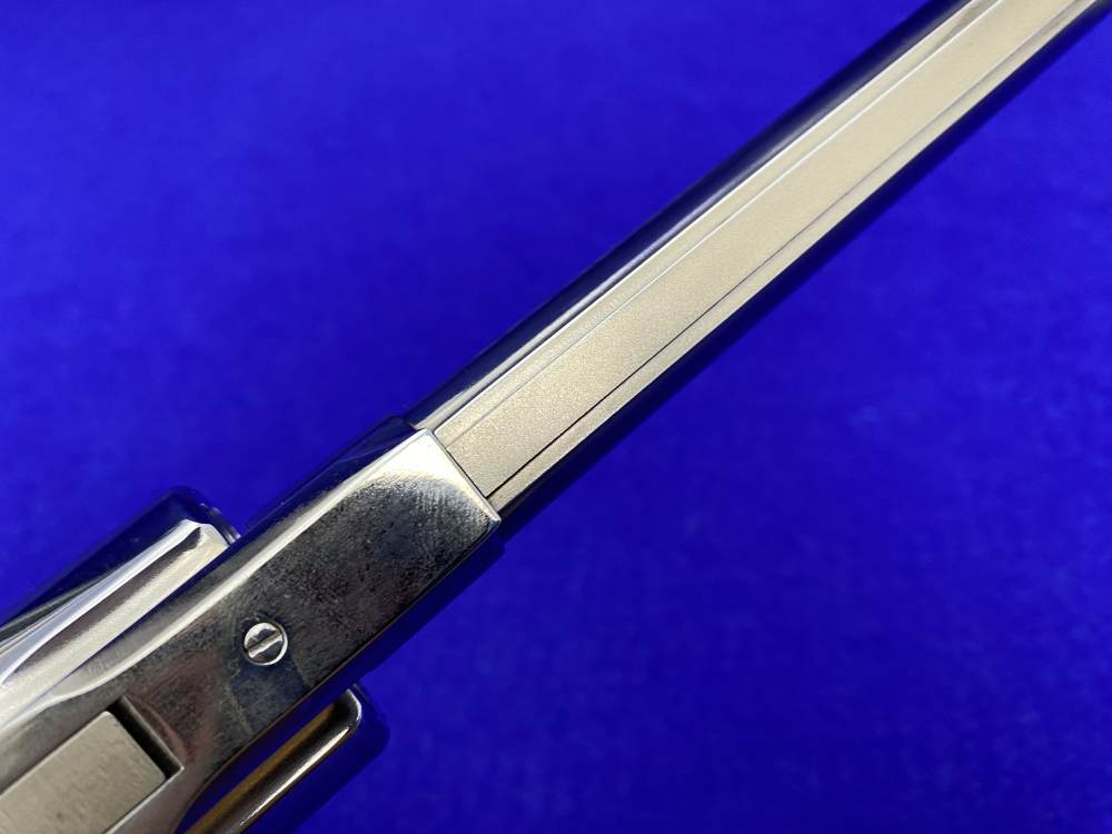 1965 Colt Python .357 Magnum Nickel 6" *NICKEL PYTHON w/ HOLLOW UNDERLUG*-img-27