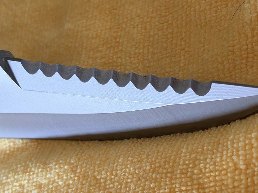 US BUCKMASTER MODEL 184 SURVIVAL KNIFE wth ORIGINAL BUCK SCABBARD & COMPASS-img-8