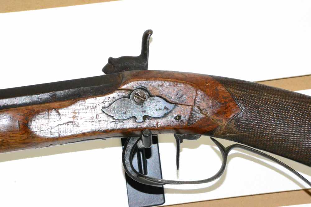 Antique J. Golcher .55 Cal Percussion Smoothbore Octagon Barrel Project Gun-img-18