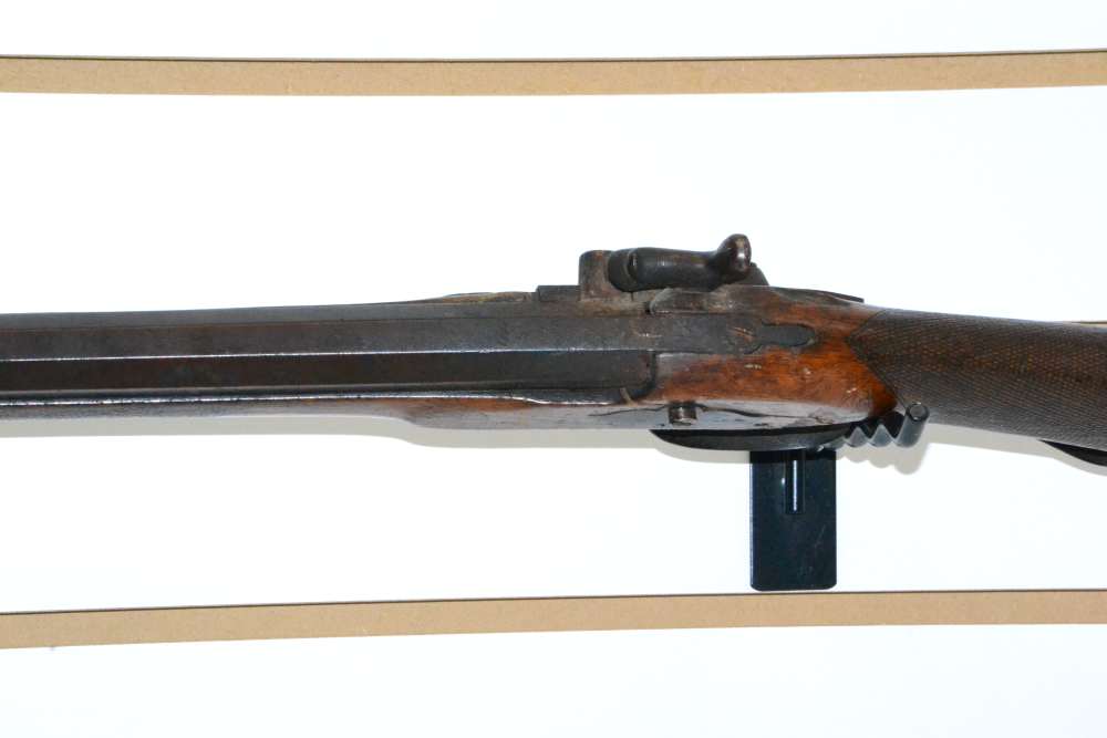 Antique J. Golcher .55 Cal Percussion Smoothbore Octagon Barrel Project Gun-img-9