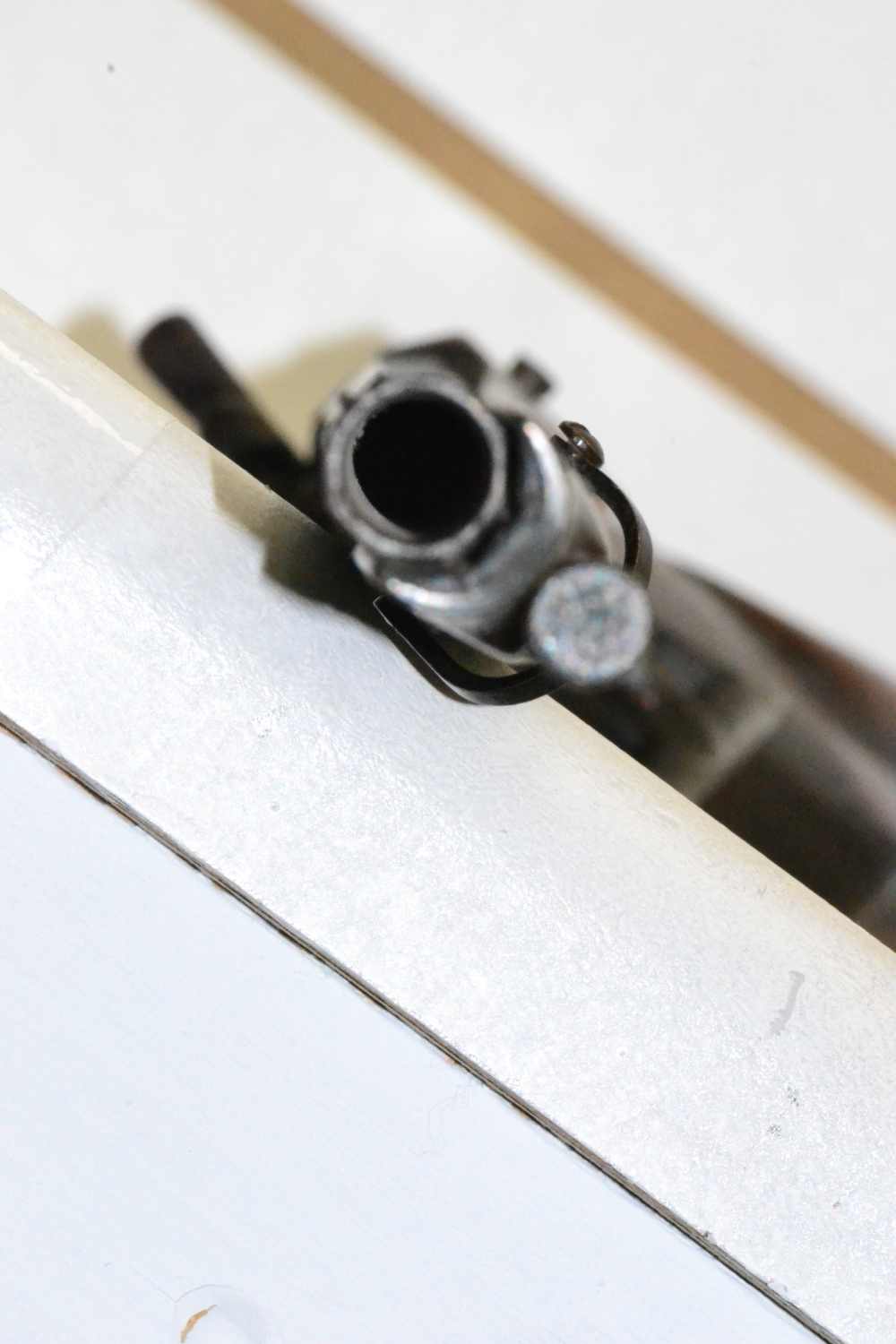 Antique J. Golcher .55 Cal Percussion Smoothbore Octagon Barrel Project Gun-img-5