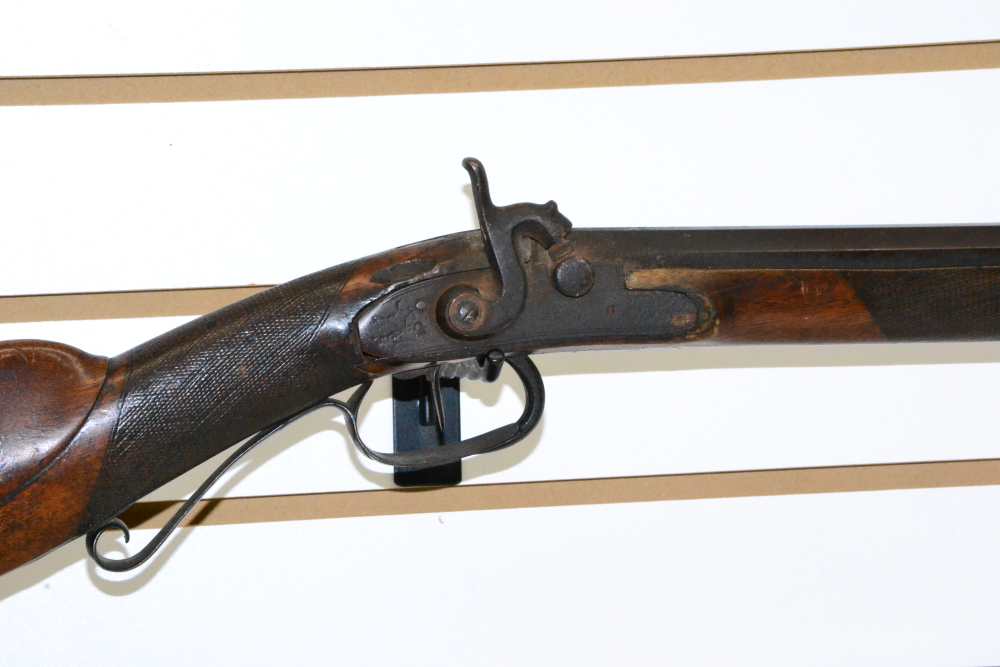 Antique J. Golcher .55 Cal Percussion Smoothbore Octagon Barrel Project Gun-img-23