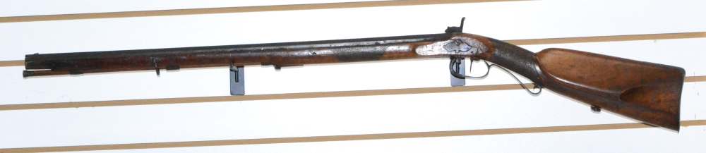Antique J. Golcher .55 Cal Percussion Smoothbore Octagon Barrel Project Gun-img-1