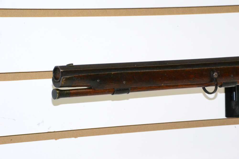 Antique J. Golcher .55 Cal Percussion Smoothbore Octagon Barrel Project Gun-img-16