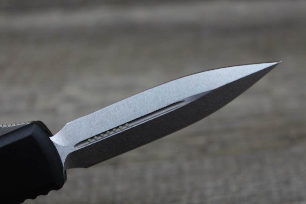 Microtech  UTX-85 D/E Black 3" OTF 06/2022 Mint-img-8
