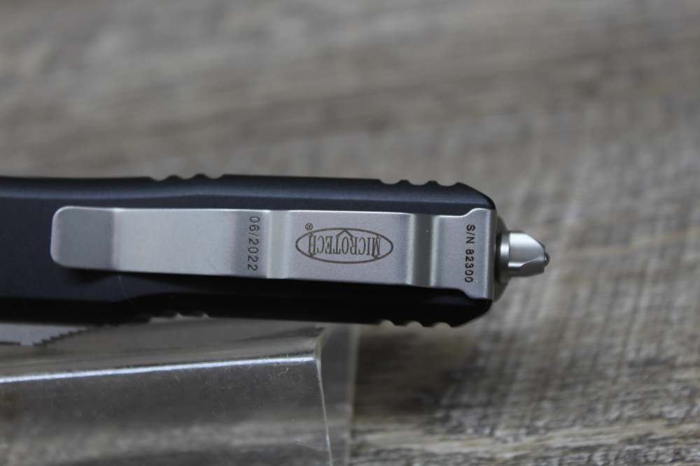 Microtech  UTX-85 D/E Black 3" OTF 06/2022 Mint-img-3