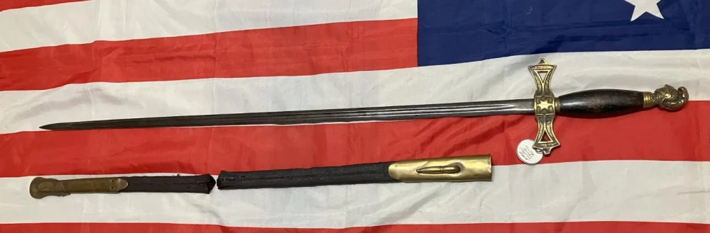 Civil War Sword, Militia, with a fullered fighting blade-img-8