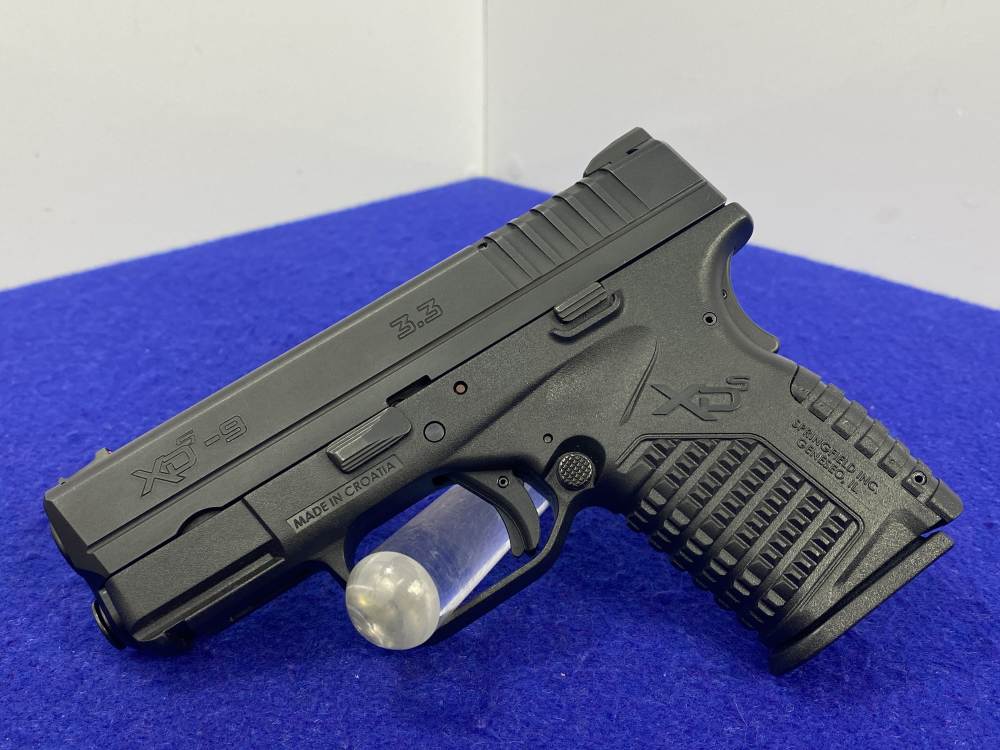 Springfield Armory XD-S 3.3" 9mm Black 3.3" *8 MAGS & HOLSTER BUNDLE*-img-9