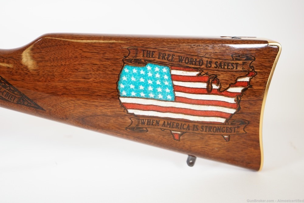 Henry H010B Big Boy Brass, Trump Comm. Engraved, .45-70, Kentucky 5 of 20 -img-2