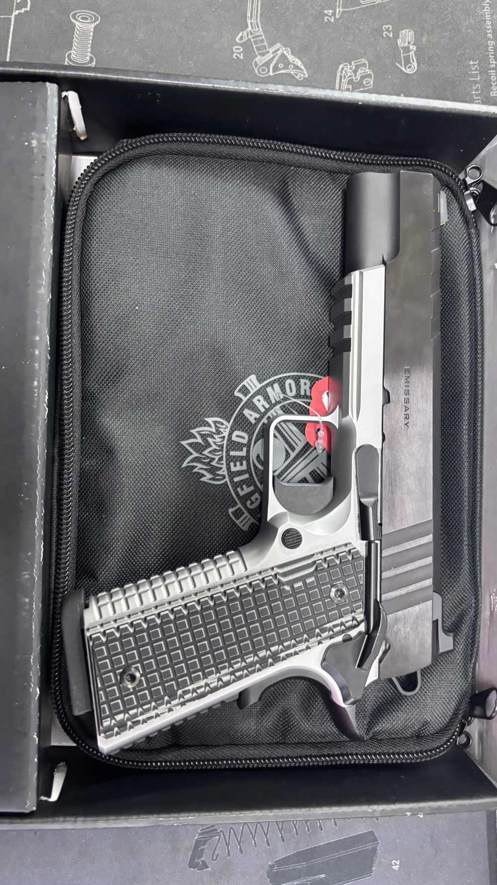 Springfield Armory 1911 Emissary AOS 5” 9mm pistol w/bix 2 magazines new-img-2