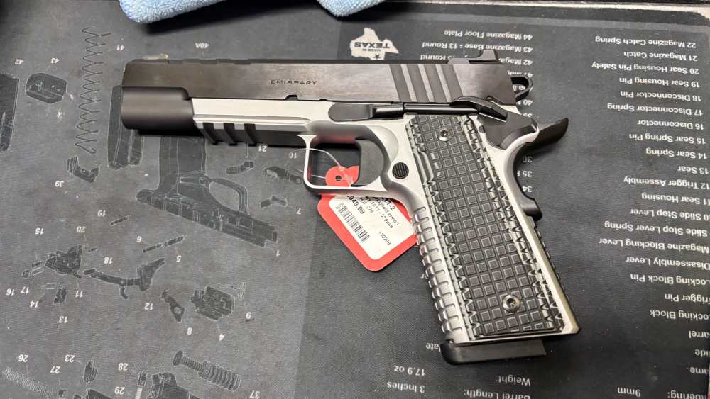 Springfield Armory 1911 Emissary AOS 5” 9mm pistol w/bix 2 magazines new-img-43