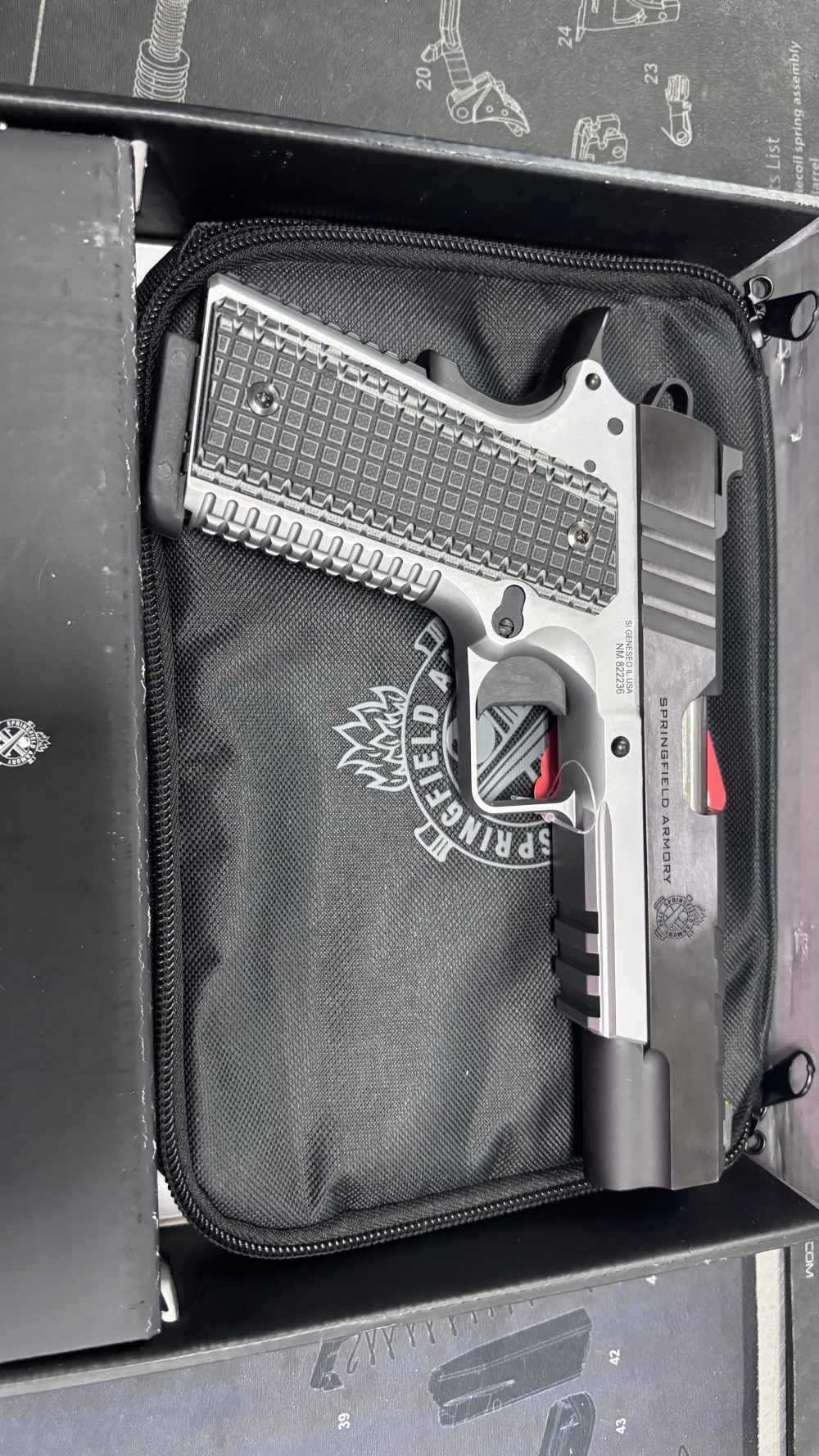 Springfield Armory 1911 Emissary AOS 5” 9mm pistol w/bix 2 magazines new-img-3