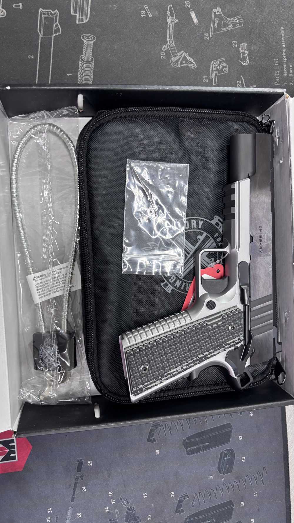 Springfield Armory 1911 Emissary AOS 5” 9mm pistol w/bix 2 magazines new-img-20