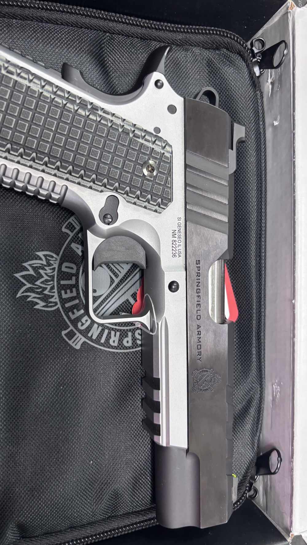 Springfield Armory 1911 Emissary AOS 5” 9mm pistol w/bix 2 magazines new-img-6