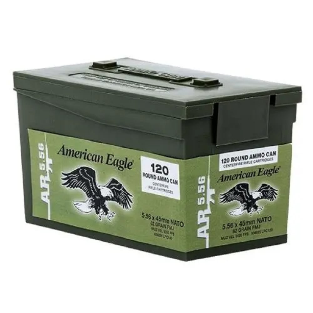 American Eagle XM855 62 grain fmj 120 round ammo can-img-0