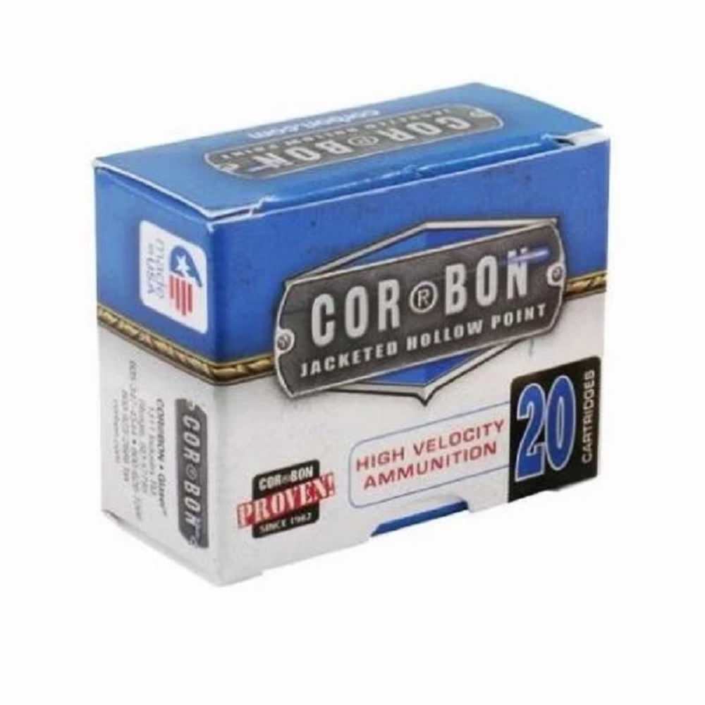 Cor-Bon 38Super+P 125GR JHP Case of 10 boxes 200rds-img-0