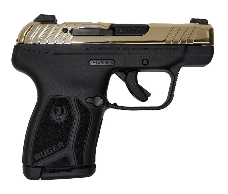 Ruger LCP Max .380 ACP Champagne PVD TALO Pistol-img-0