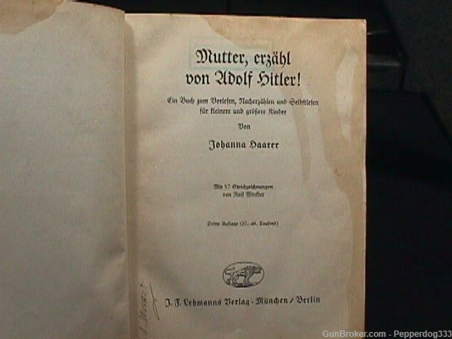 Mutter Erzahl Von Adolf ‘s in German Hard Cover Complete & Nice-img-3