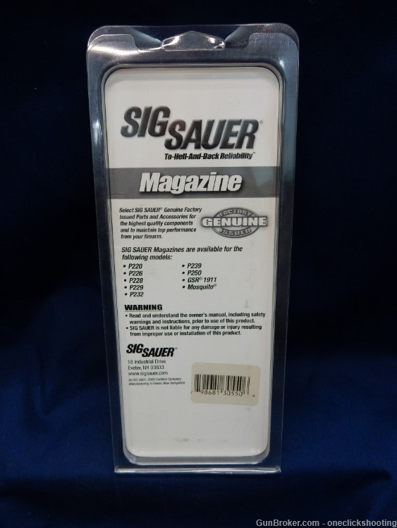 Factory Sig Sauer 226 40 S&W 357 Sig 12 Round Magazine K00004-img-1