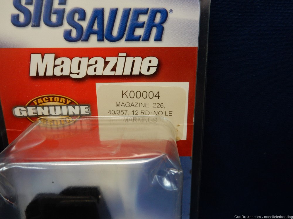 Factory Sig Sauer 226 40 S&W 357 Sig 12 Round Magazine K00004-img-2