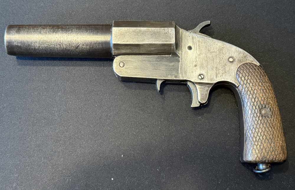 1941 Russian Izhevsk OSP-26 Model 1926 Flare Pistol - Vet Bring Back-img-7