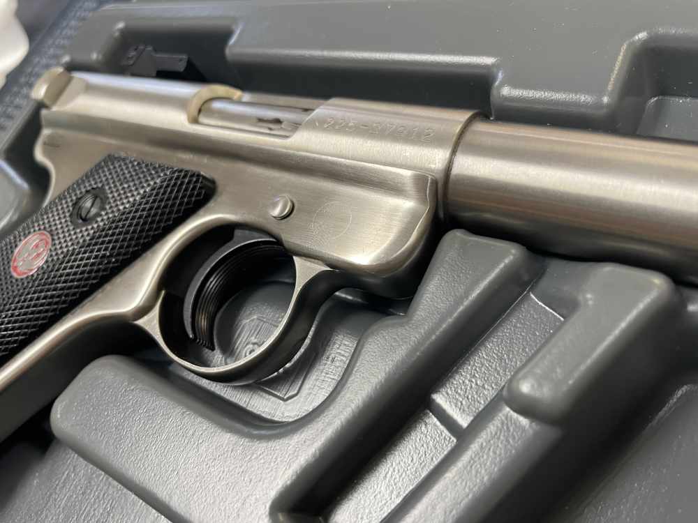 Ruger Mark II Target 5in Stainless Steel - BOX & PAPERS 2002 EXCELLENT COND-img-5