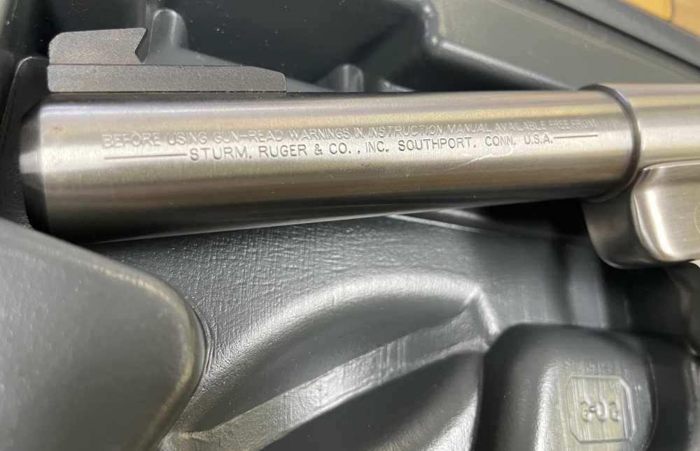 Ruger Mark II Target 5in Stainless Steel - BOX & PAPERS 2002 EXCELLENT COND-img-12