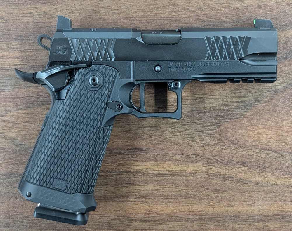 Jacob Grey TWC Black With PINNED Grip Safety 4.25" 9mm -img-0