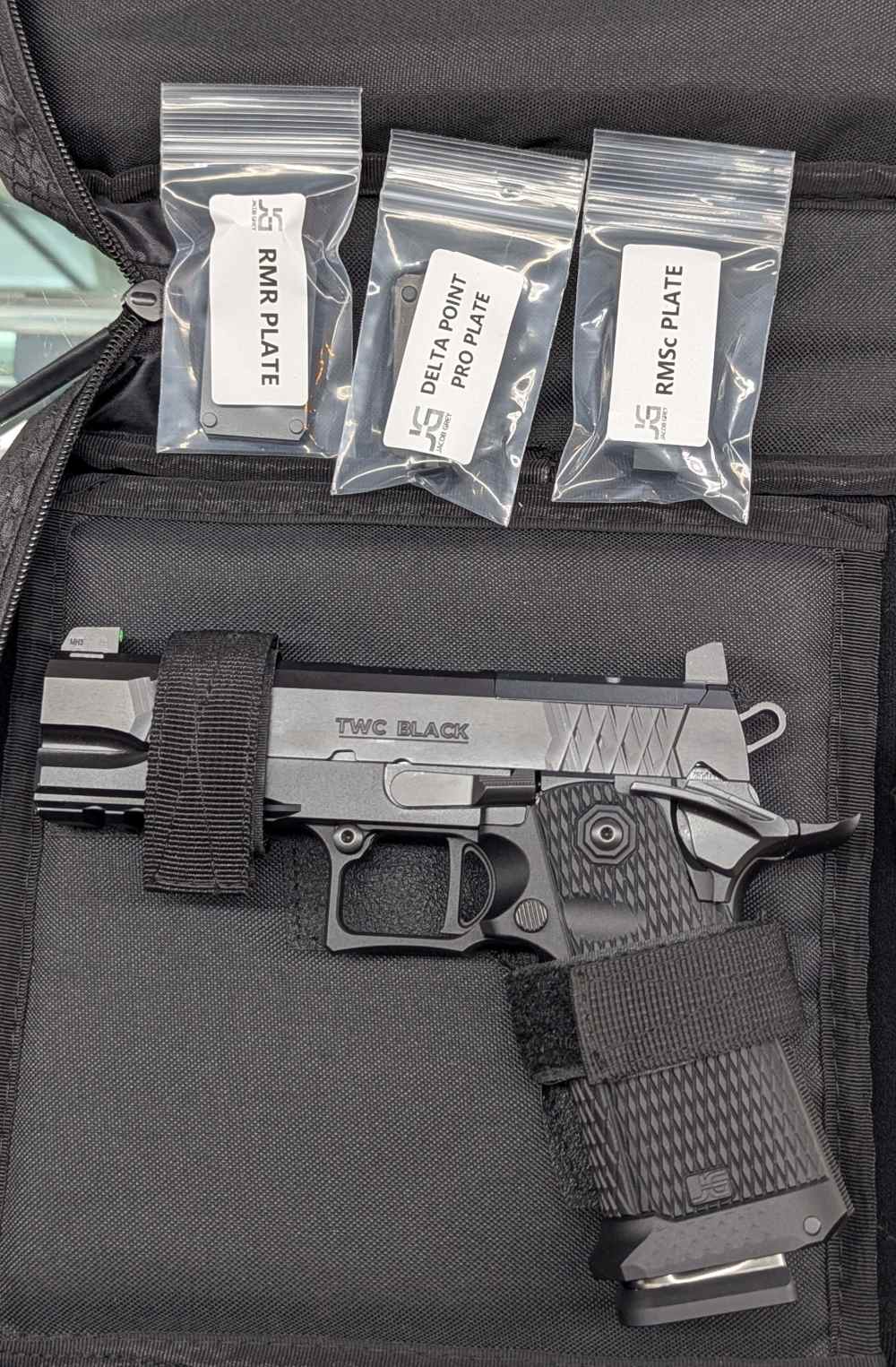 Jacob Grey TWC Black With PINNED Grip Safety 4.25" 9mm -img-2