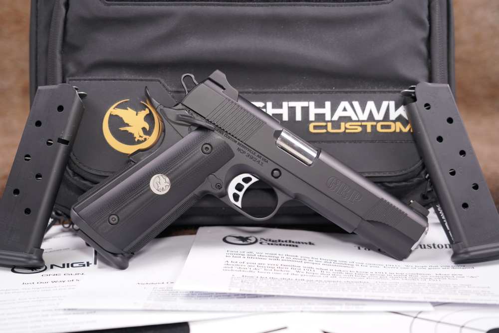 Nighthawk Custom Shop Model GRP .45 ACP 5" 1911 Semi-Auto Pistol, MFD 2021-img-2