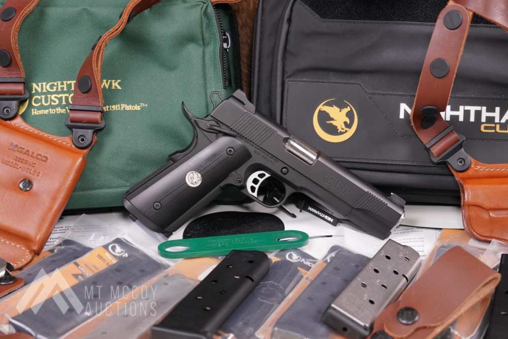 Nighthawk Custom Shop Model GRP .45 ACP 5" 1911 Semi-Auto Pistol, MFD 2021-img-0