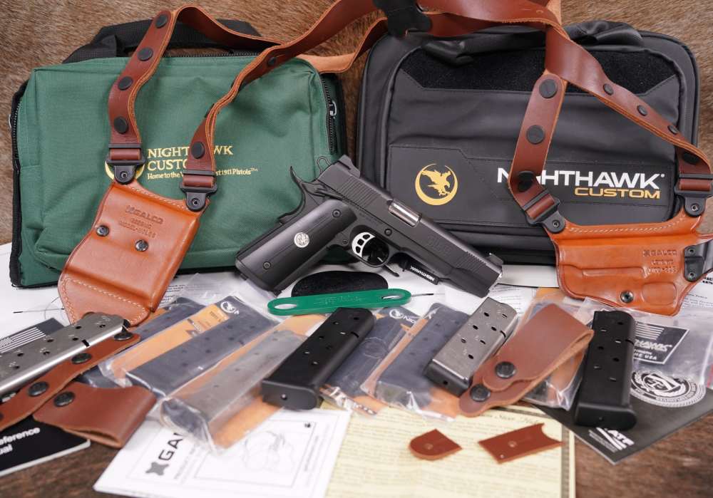 Nighthawk Custom Shop Model GRP .45 ACP 5" 1911 Semi-Auto Pistol, MFD 2021-img-1