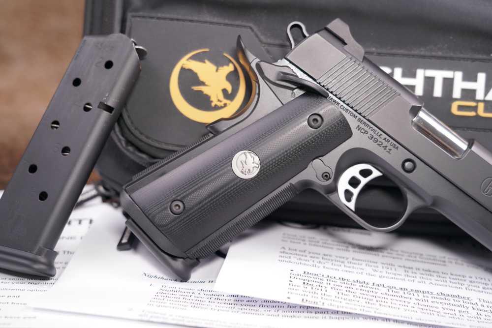 Nighthawk Custom Shop Model GRP .45 ACP 5" 1911 Semi-Auto Pistol, MFD 2021-img-17