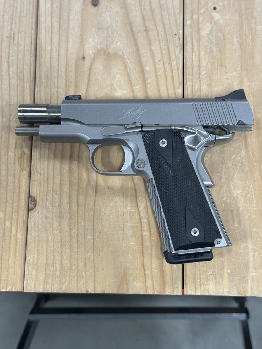 Kimber 1911 .45 ACP Stainless Pro TLE II with extras-img-4